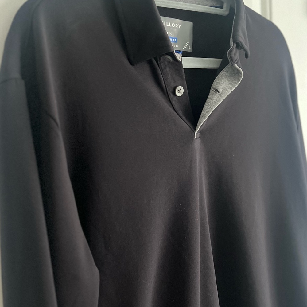 Men's Long Sleeved Polo Shirt